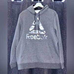 Reebok Gray Hoodie with Logo